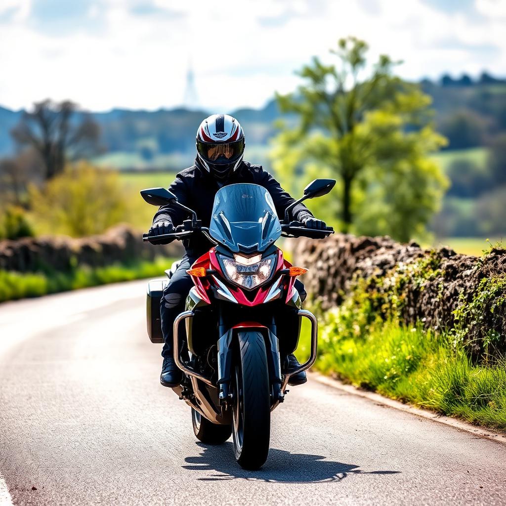 Benefits of lens replacement or laser eye surgery for motorbike riders