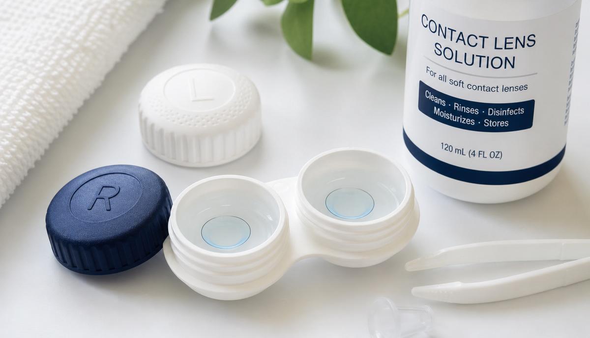 Five golden rules for safe contact lens use
